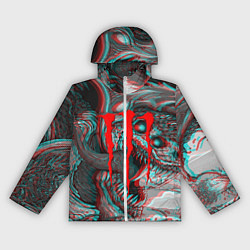 Женская ветровка Monster energy glitch