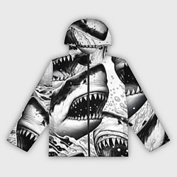 Женская ветровка Белая акула - стая