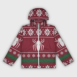 Женская ветровка Рождественский свитер Человека паука