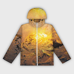 Женская ветровка Зимний закат