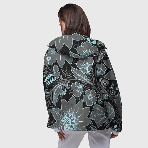 Женская ветровка Узор / 3D-Белый – фото 4