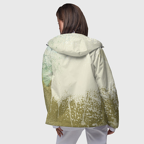 Женская ветровка Slipknot / 3D-Белый – фото 4