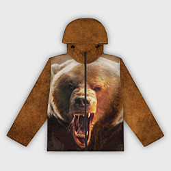 Женская ветровка Рык медведя