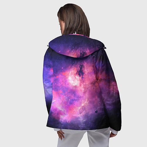 Женская ветровка Космос / 3D-Белый – фото 4