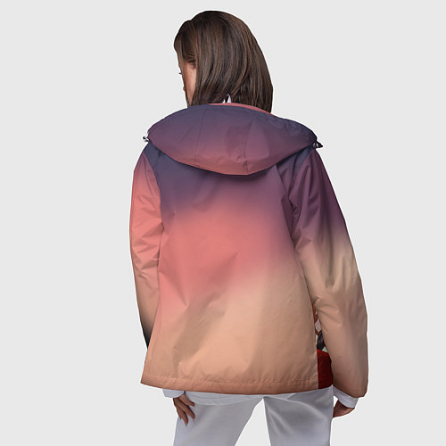 Женская ветровка Токийский Гуль / 3D-Белый – фото 4