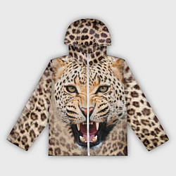 Женская ветровка Взгляд леопарда