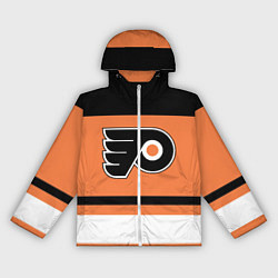 Ветровка с капюшоном женская Philadelphia Flyers, цвет: 3D-белый