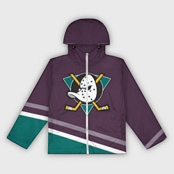 Ветровка с капюшоном женская Anaheim Ducks Selanne, цвет: 3D-белый
