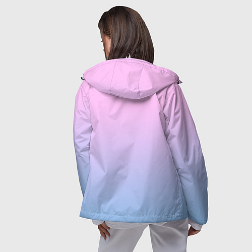Женская ветровка Raccoon: Free Spirit / 3D-Белый – фото 4
