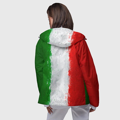 Женская ветровка Italian / 3D-Белый – фото 4